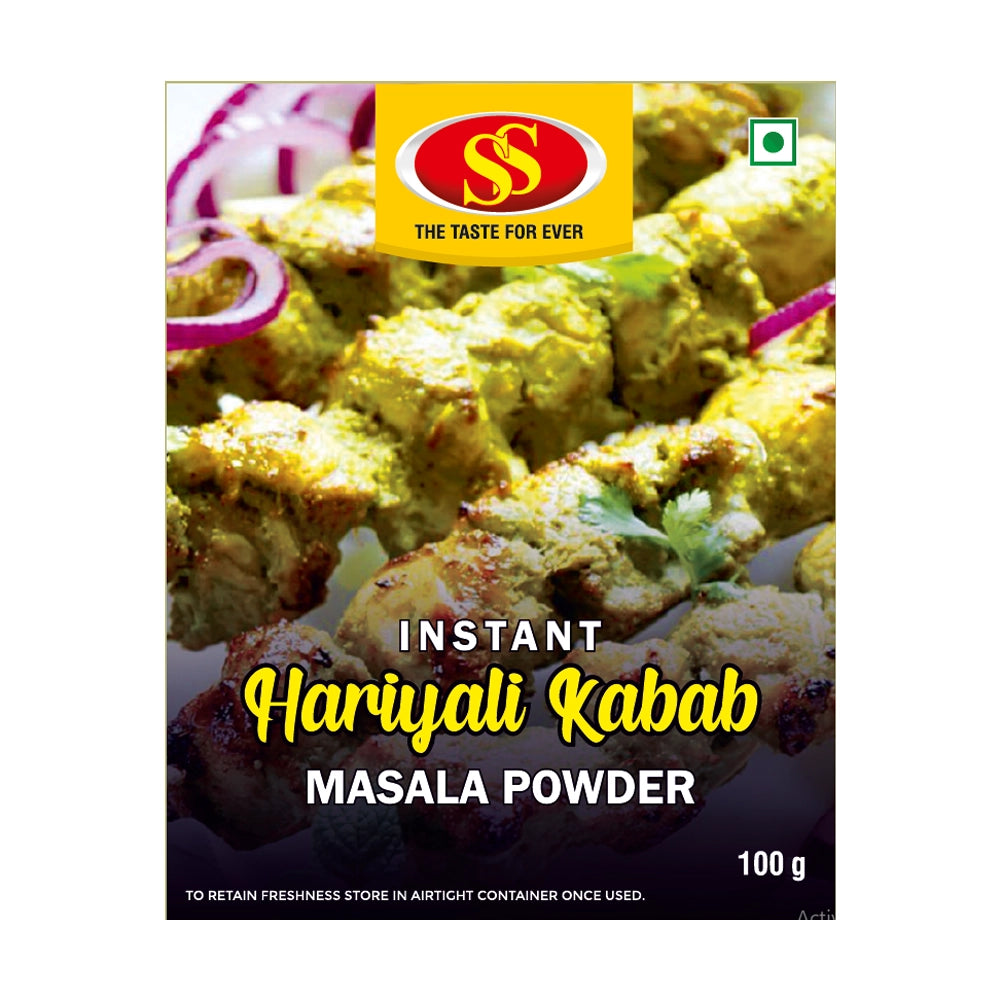 SS Foods Instant Hariyali Kabab Masala Powder